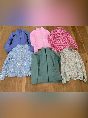 Lot of 6 Women's Jackets - Blue, Purple, Green, Pink, Fuchsia,Floral! Great deal